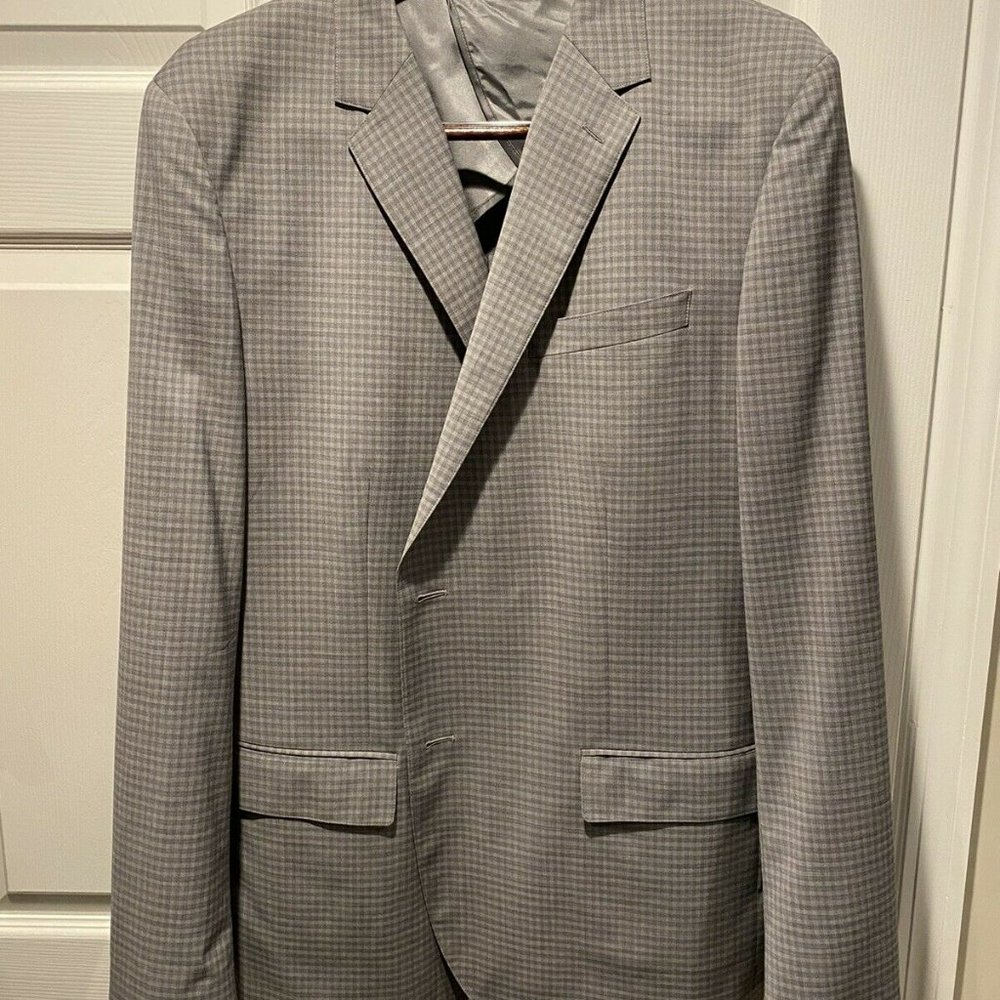 Bonobos Lanificio Comero Flexo Wool Dual Vent Plaid Sport Coat 46R